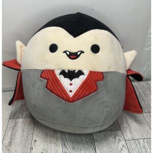 Squishmallows 8" Vlad the Vampire Dracula Bat Plush Squish Toy Halloween